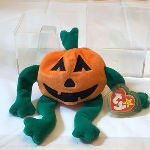 TY Pumkin Original beanie 10/31/98, tush tag 453